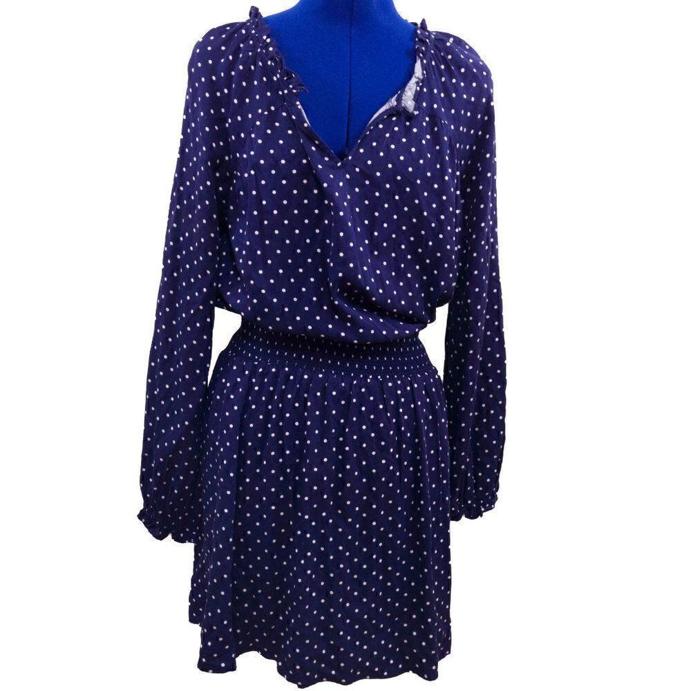 NWT Southern Tides Nautical Navy W Lucinda Smocked Dress - Size S